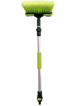 Щетка для мытья а/м ZIZAY телескопическая,  с клапаном под воду (100см) ZZ0125