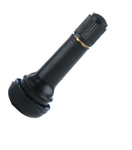 Вентиль TR 414C  резиновый l=48 mm хром.TECH