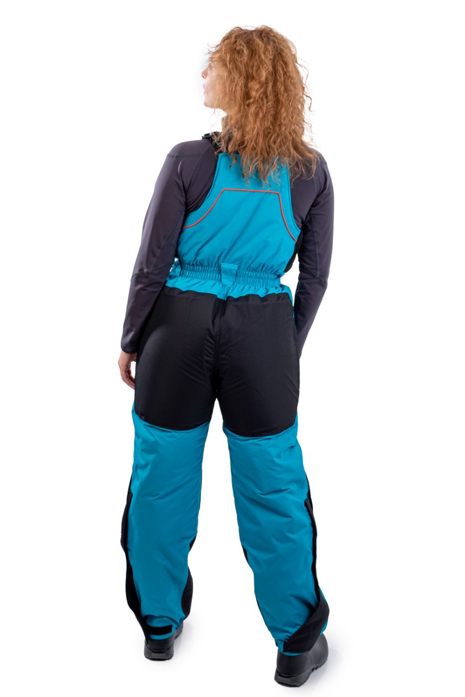 костюм женский для рыбалки grayling камчатка, зимний, бирюзово-оранжевый (р-р 44-46 рост 170-176) м