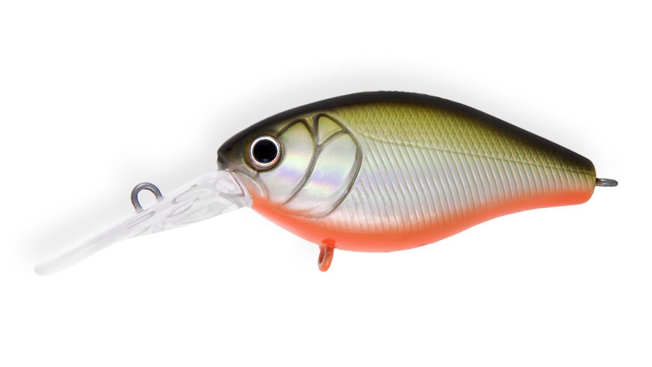 Воблер Крэнк Strike Pro Cranky-X Deep 60,  60 мм,  16 гр,  Загл. 1, 5м.-3, 0м.,  Плавающий,  цвет: 612T Natural Shad Silver,  (EG-168L#612T)