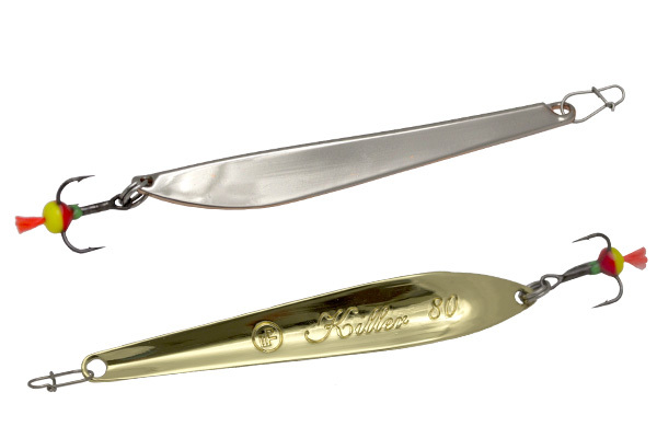 Блесна вертикальная ECOPRO Killer,  90мм,  15г,  S/G