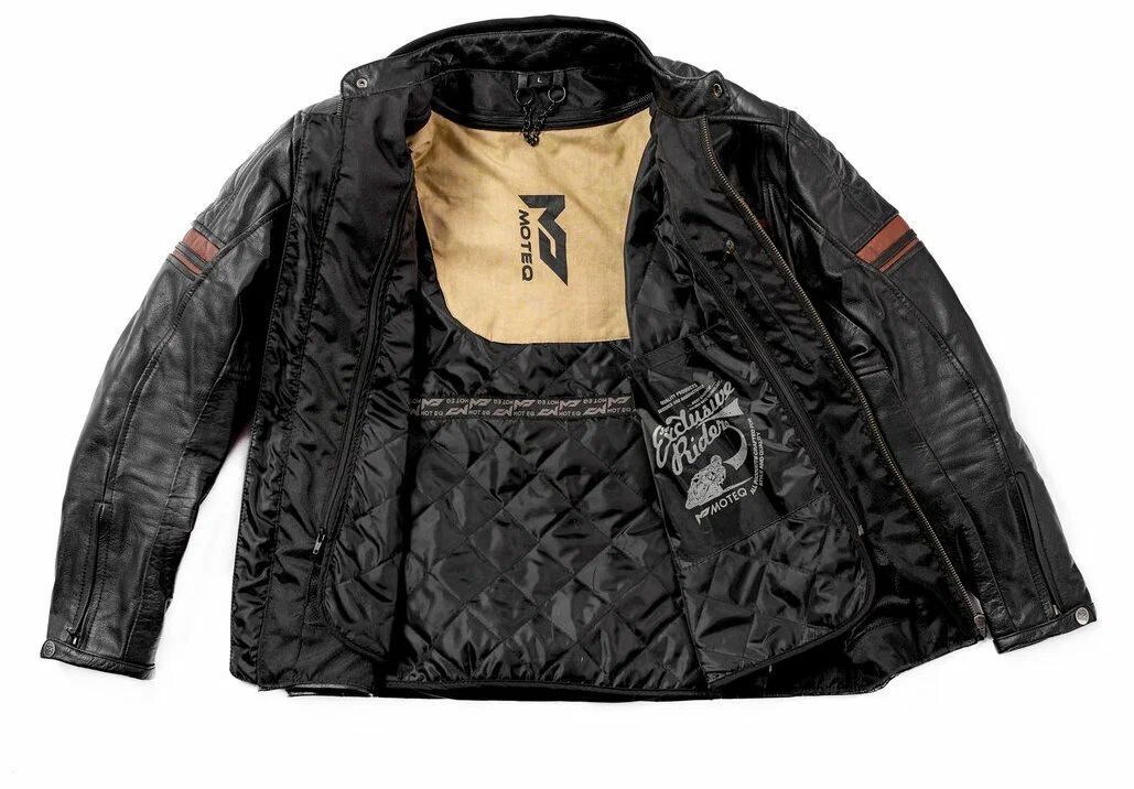 Куртка кожаная MOTEQ Challenger черный M 