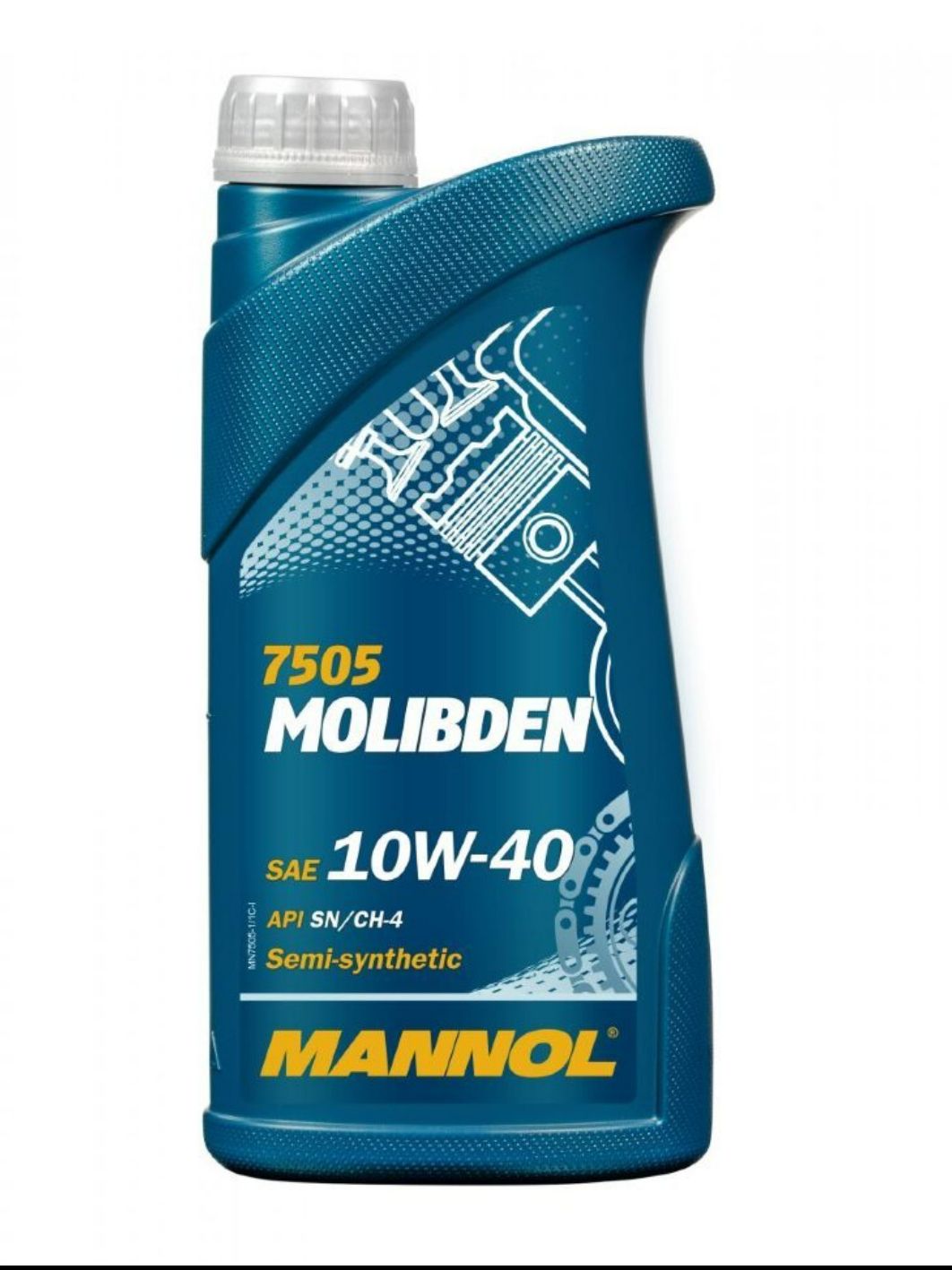 MANNOL Molibden 10W40 7505 1л полусинтетическое моторное масло