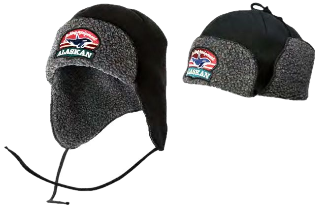 Шапка флисовая Alaskan черная (R90001BI)