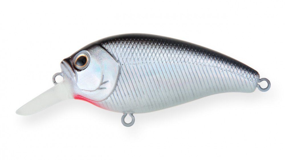 Воблер Крэнк Strike Pro Crankee Diver 60,  60 мм,  10 гр,  Загл. 0, 2м.-1, 0м.,  Плавающий,  цвет: A010-EP Black Back Silver,  (JL-038F#A010-EP)