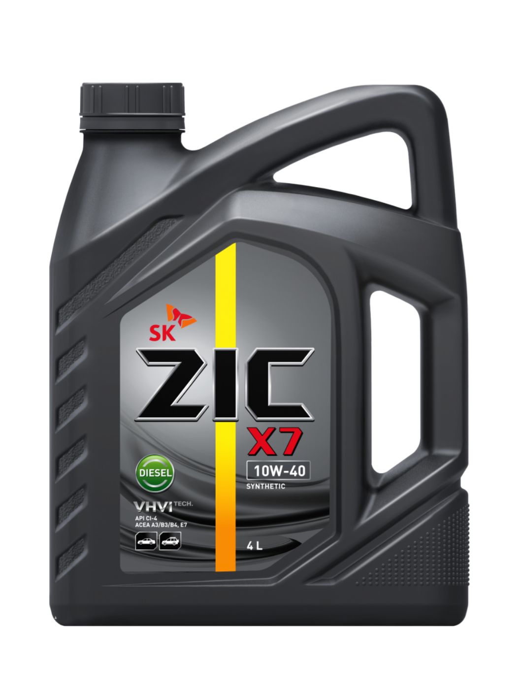 ZIC X7 DIESEL 10W40 4L синтетическое моторное масло