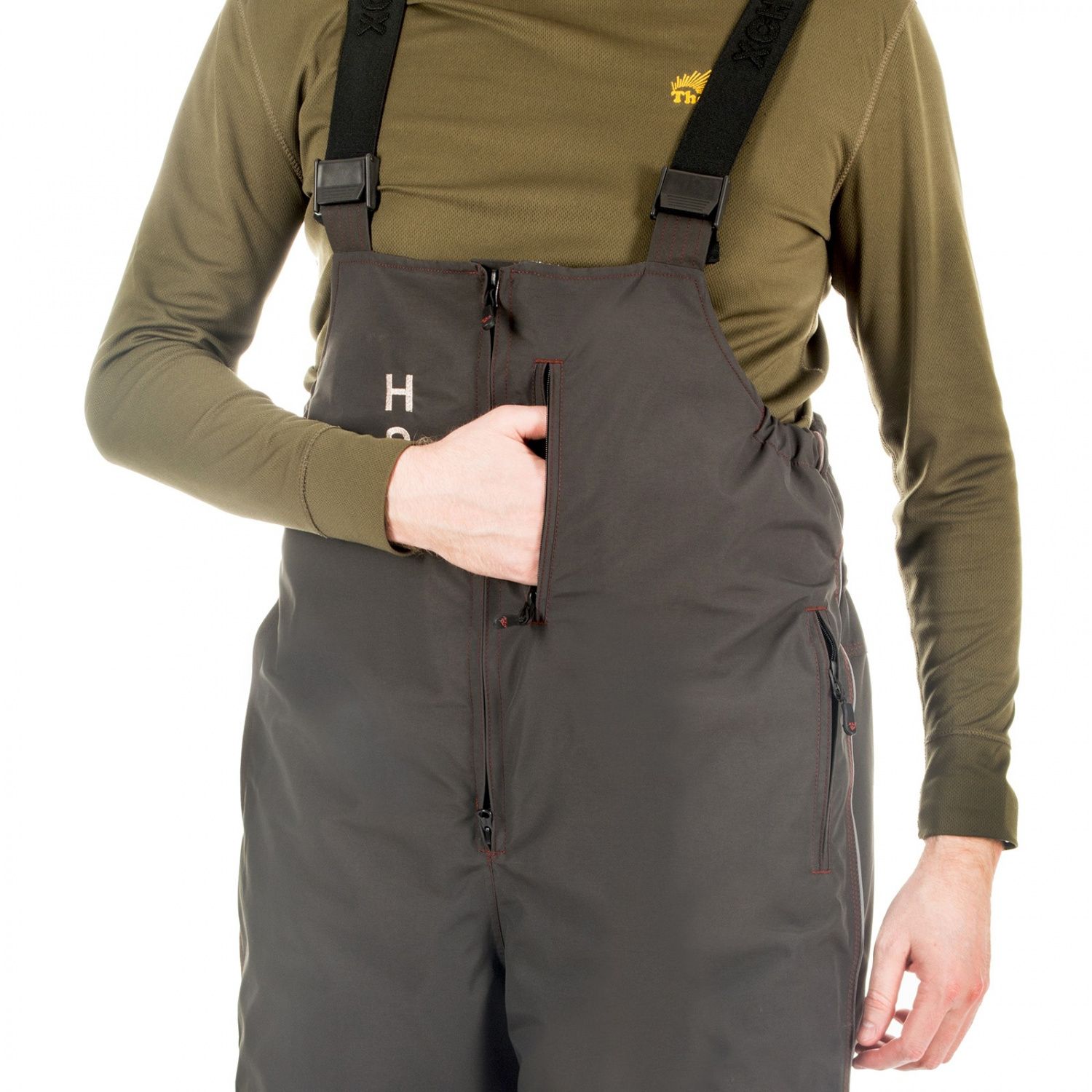 Костюм-поплавок мужской зимний "Rescuer II comfort",  hardguard,  хаки (58-60/188) м