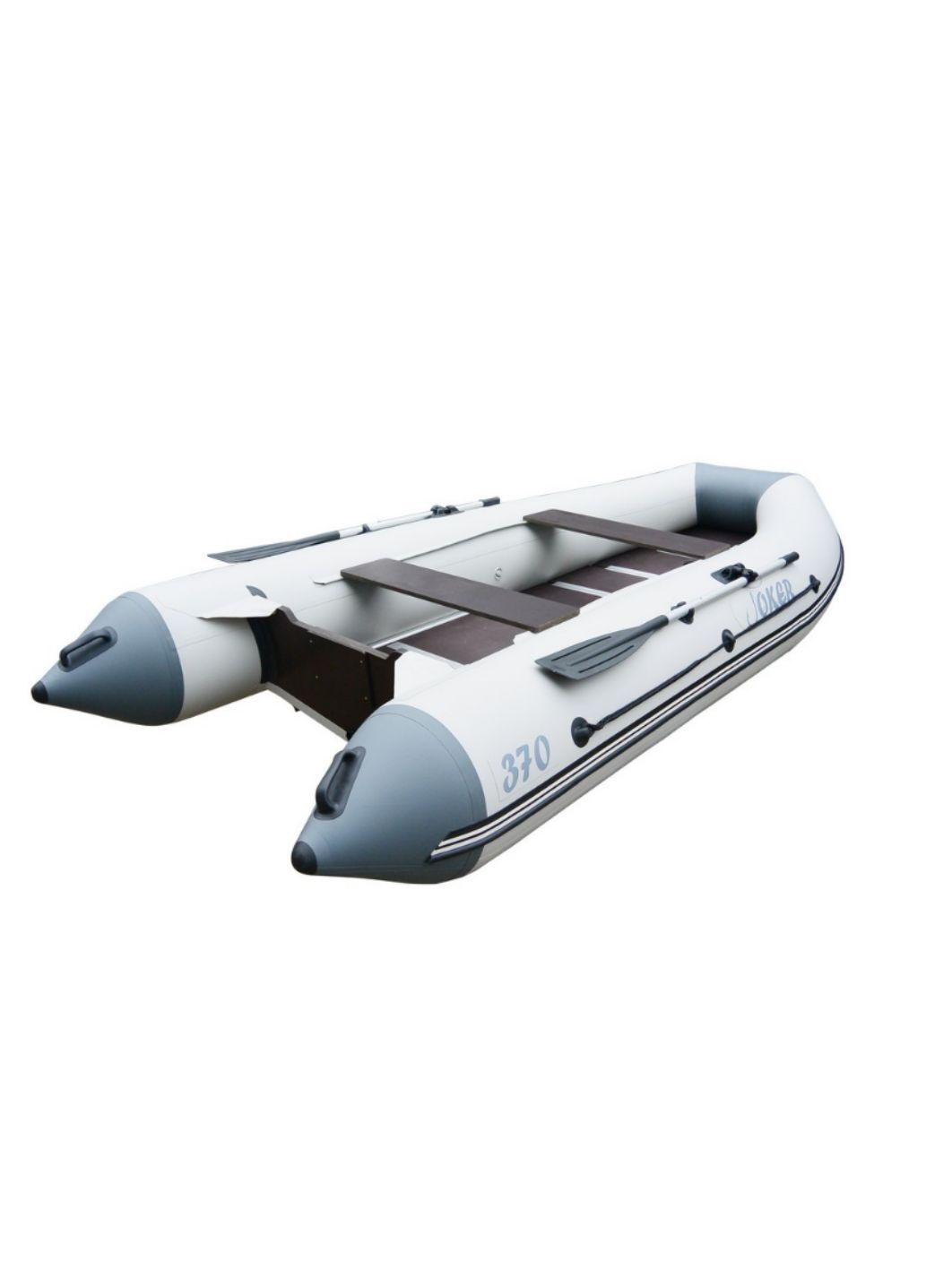 Лодка JOKER-370 FISHER серая