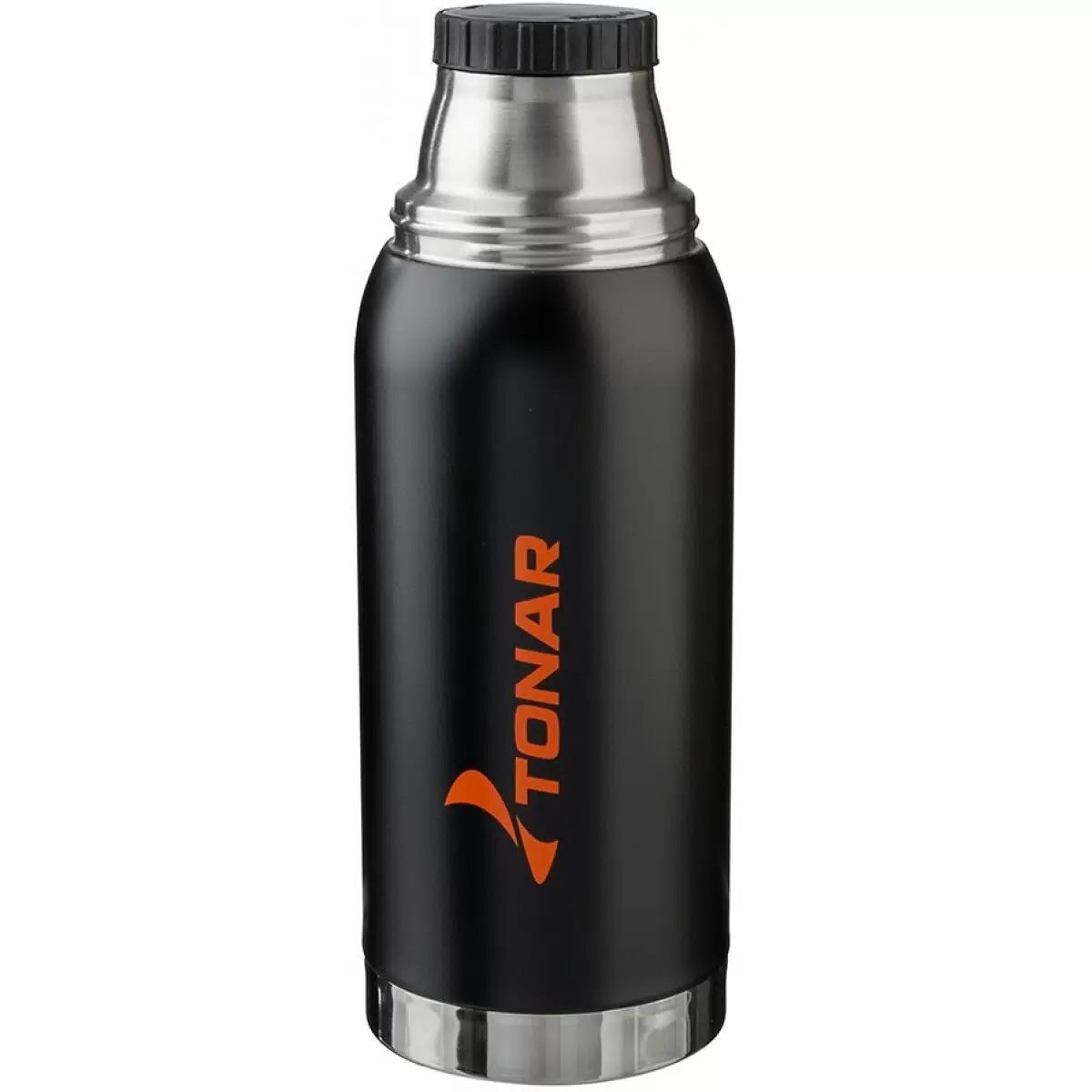 Термос TONAR 1000 ML черный (2 крышки-кружки)