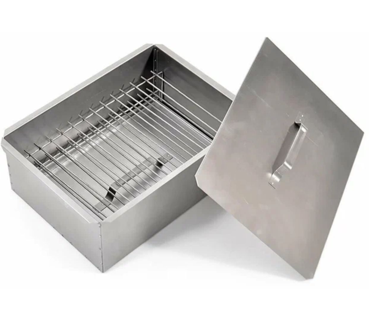 Коптильня двухъярусная (К-003) 380х280х170мм с поддоном
