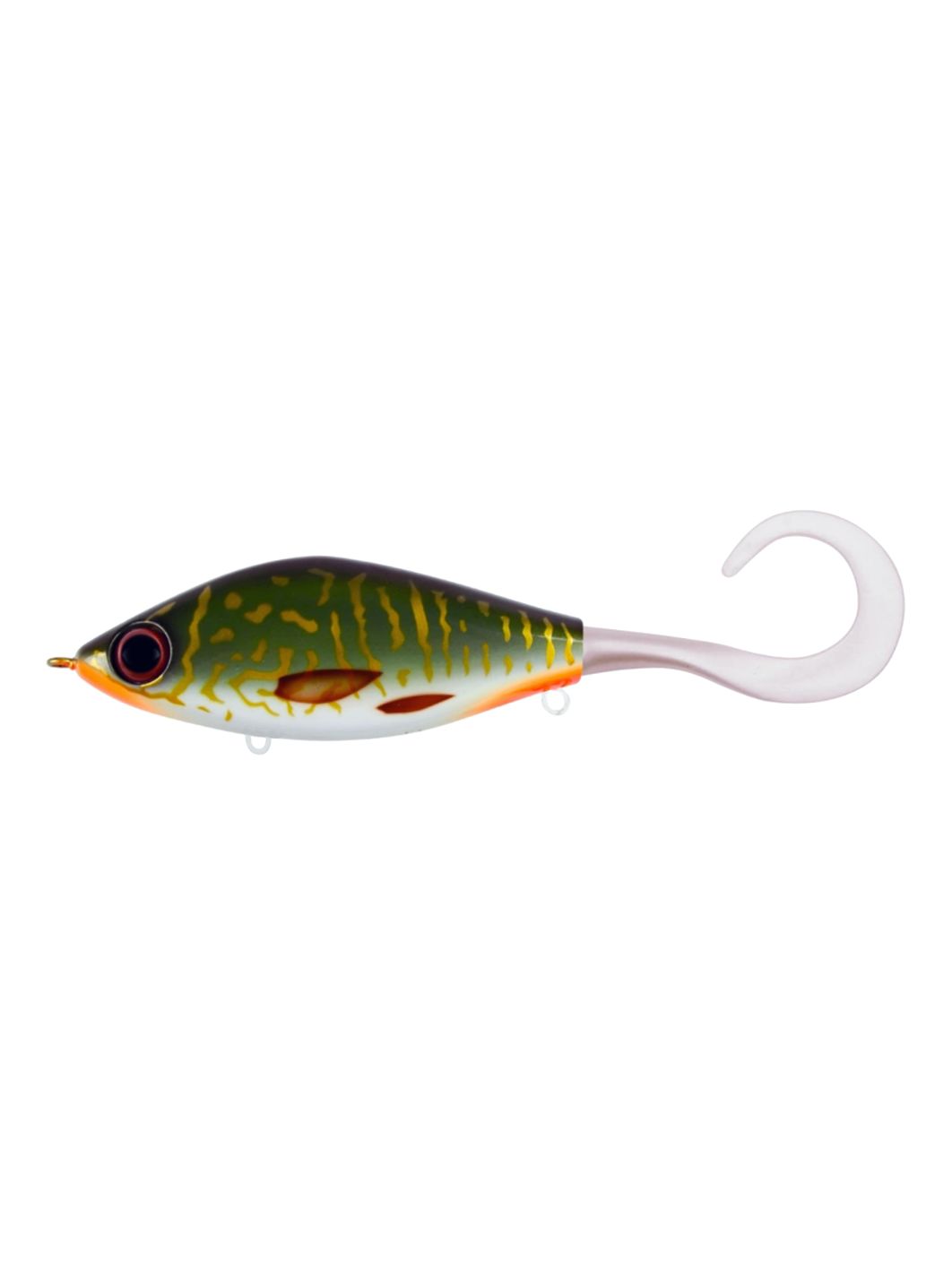 Воблер Джеркбейт Strike Pro Guppie Jr,  110 мм,  70 гр,  Загл. 0, 5м.-3, 0м.,  Тонущий,  цвет: CWC003 Special Pike,  (EG-208A#CWC003)