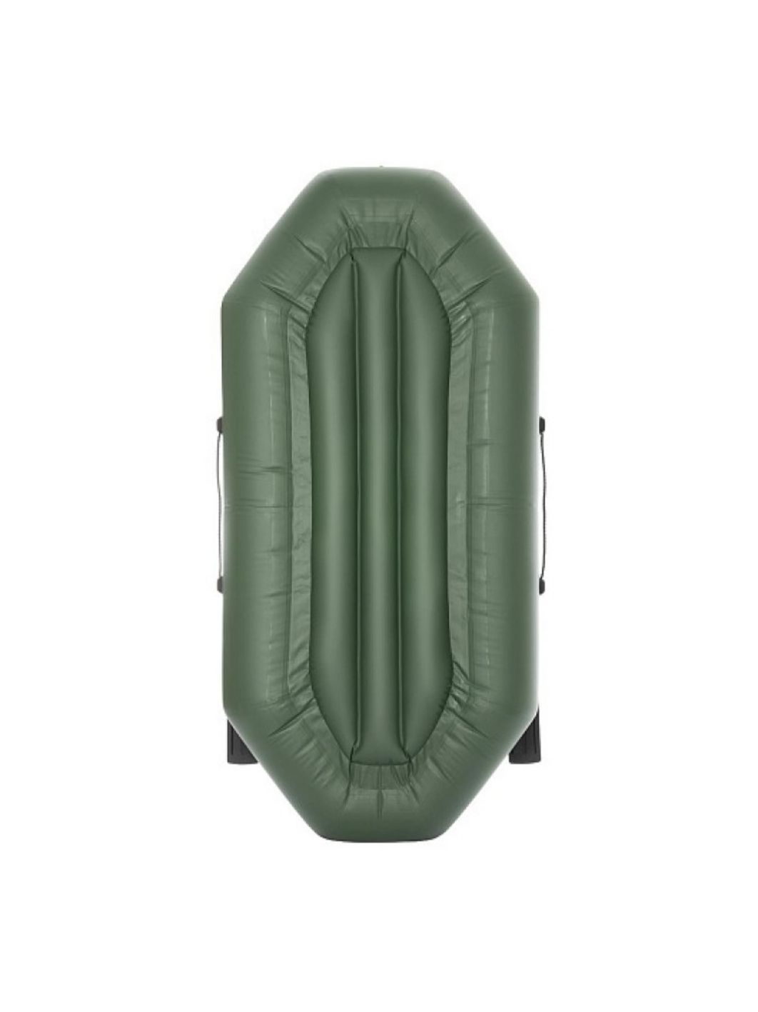 Лодка Бриз А240 надувное дно, зеленая Тонар