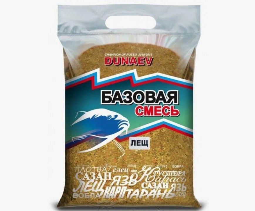 Прикормка "DUNAEV Базовая смесь" 2,5кг Лещ  