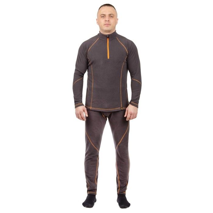 термокомплект мужской "турист"(флис, графит) орион (р-р 48-50 рост 182-188)
