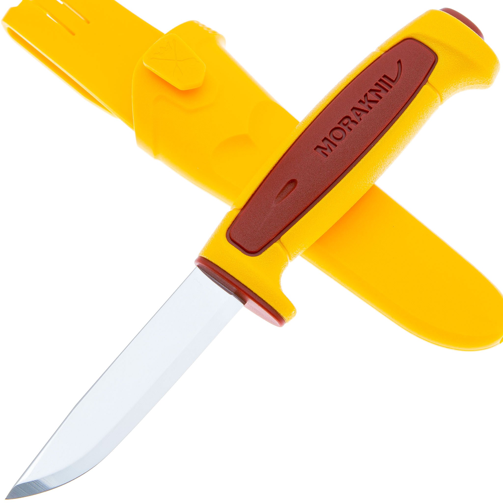 Нож Morakniv Basic 546 (S),  2023,  Dala Red/Yellow