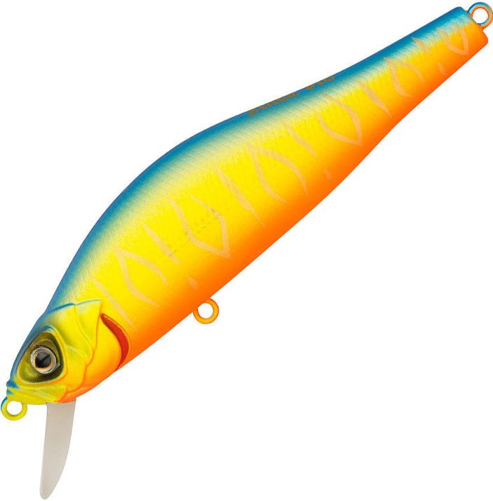 Воблер Минноу Strike Pro Archback 80SP,  80 мм,  10, 3 гр,  Загл. 0, 5м.-1, 0м.,  Нейтральный,  цвет: A252S Bullfinch Mat Tiger,  (EG-125A-SP#A252S)