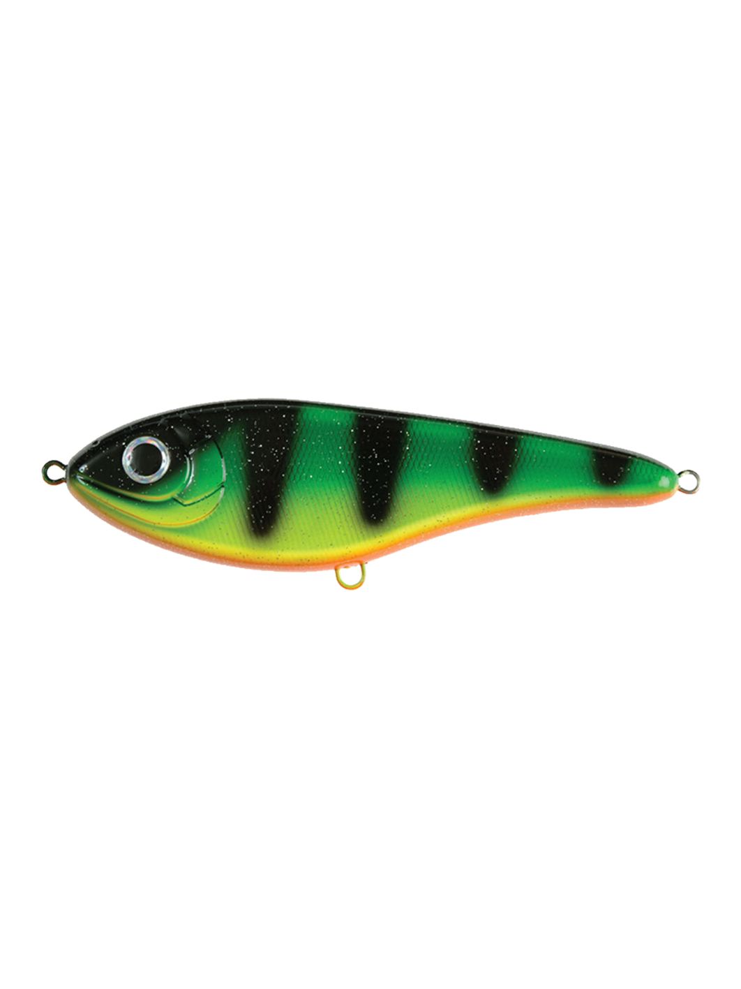 Воблер Джеркбейт Strike Pro Buster Jerk Sinking,  150 мм,  75 гр,  Загл. 0, 5м.-4, 0м.,  Тонущий,  цвет: C029F Fire Tiger,  (EG-048#C029F)