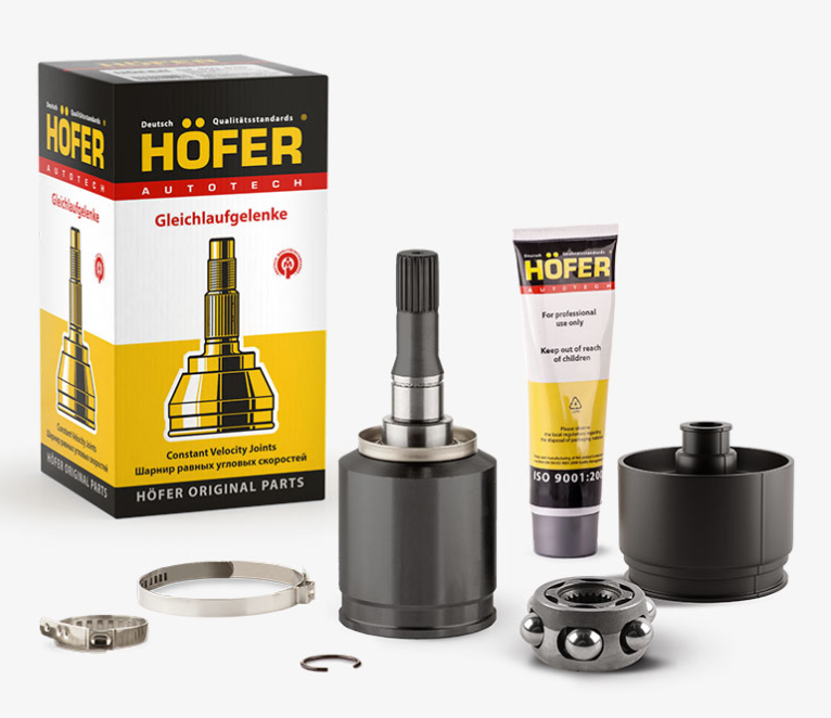 Шрус 2121 внутренний левый (короткий) HOFER (шариковый) HF 401 244