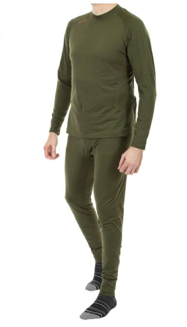 Термобелье Hawk (фуфайка,  кальсоны),  tricot,  оливковый/olive (54-56/182)