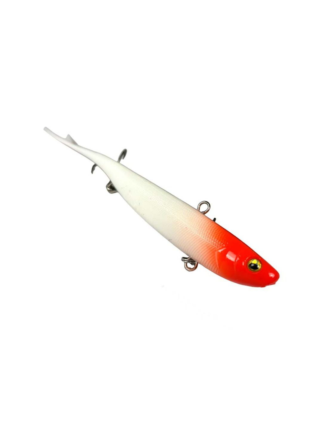 Баланслаг Jig It Whale Tail 130mm 22g цв. 005 Red head