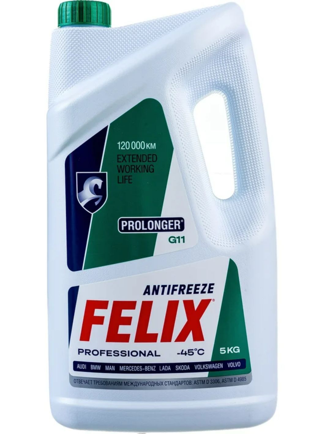 Антифриз FELIX PROLonger G-11 5л. зелёный