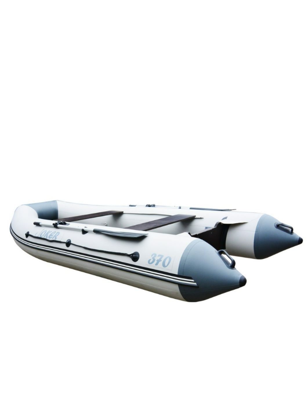 Лодка JOKER-370 FISHER серая