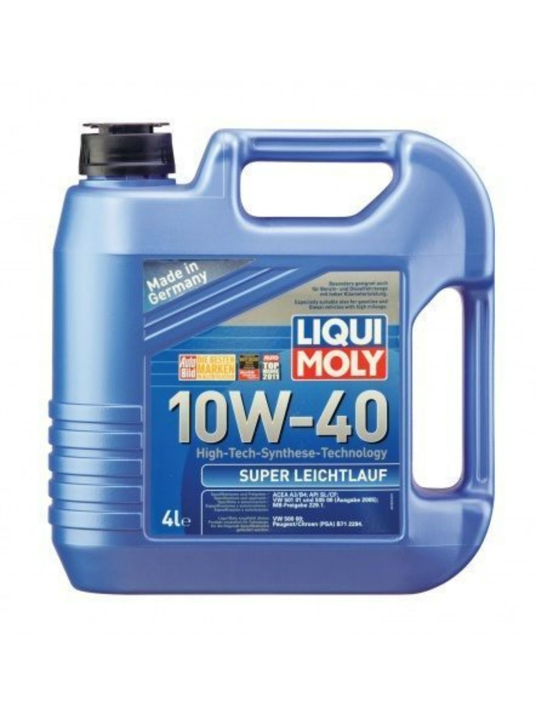 LIQUI MOLY "Super Leichtlauf " 10W40 4L полусинтетическое моторное масло 1916