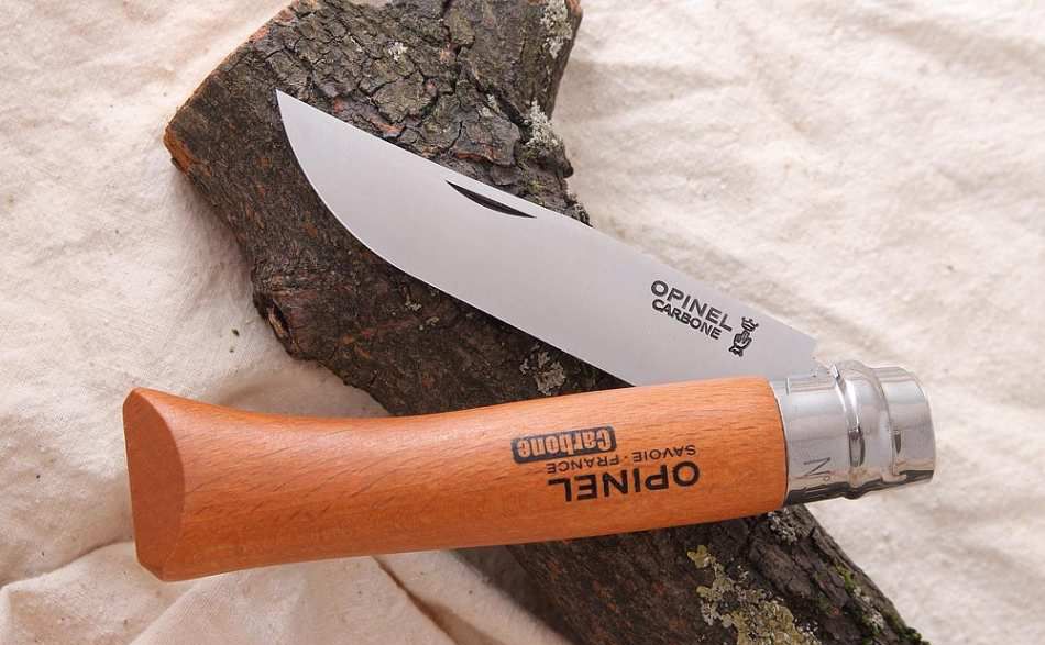 Нож Opinel 10VRN (бук/углеродистая)