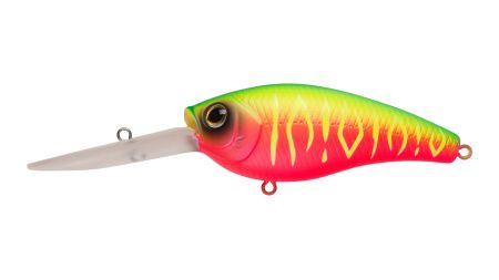 Воблер Крэнк Strike Pro Crankee Deep Diver 70,  70 мм,  20 гр,  Загл. 3, 0м.-5, 0м.,  Плавающий,  цвет: A230S Watermelon Mat Tiger,  (JL-037F#A230S)