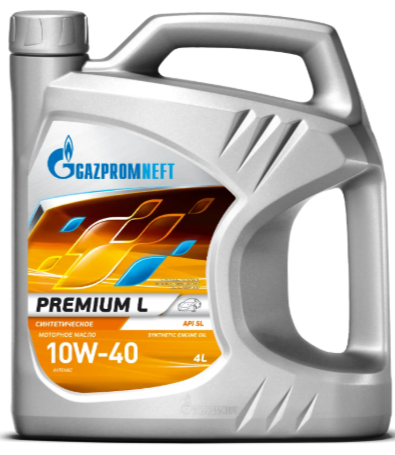 ГАЗПРОМНЕФТЬ 10w40 Премиум SL/CF 5л синтетическое моторное масло