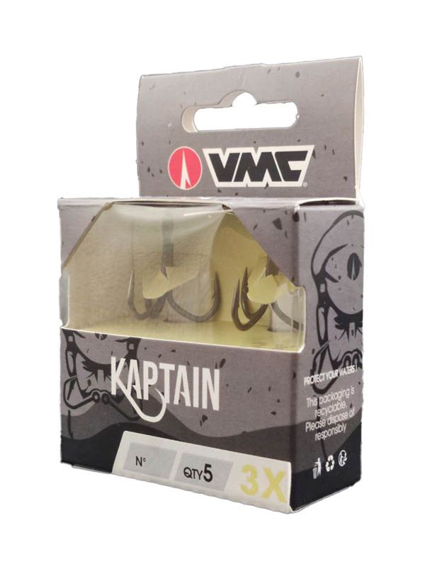 Крючок тройной VMC 7557 CT (тефлон) №02 (5шт)