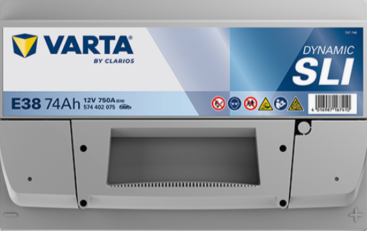 74 евро/574402* VARTA SILVER DYNAMIC Аккумулятор зал/зар
