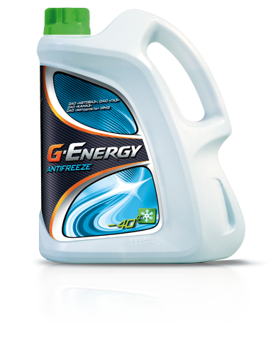 Антифриз G-Energy Antifreeze 40 5кг зеленый