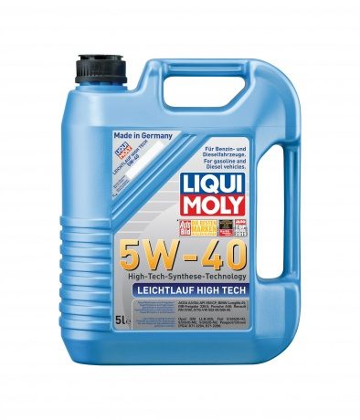LIQUI MOLY "Leichtlauf High Tech" 5W40 5L синтетическое моторное масло 8029/2328