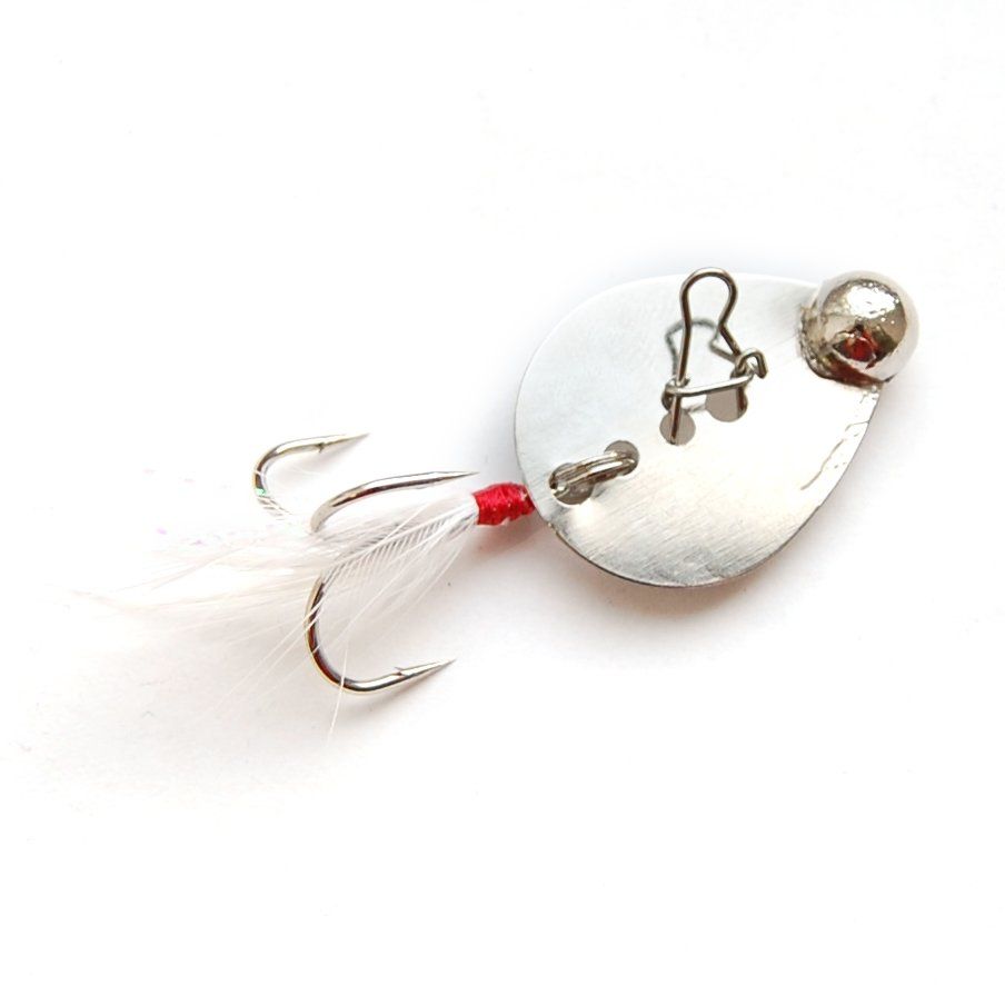 Блесна вращающаяся Haru Crank Baits №4 вес 7гр HCB047SI