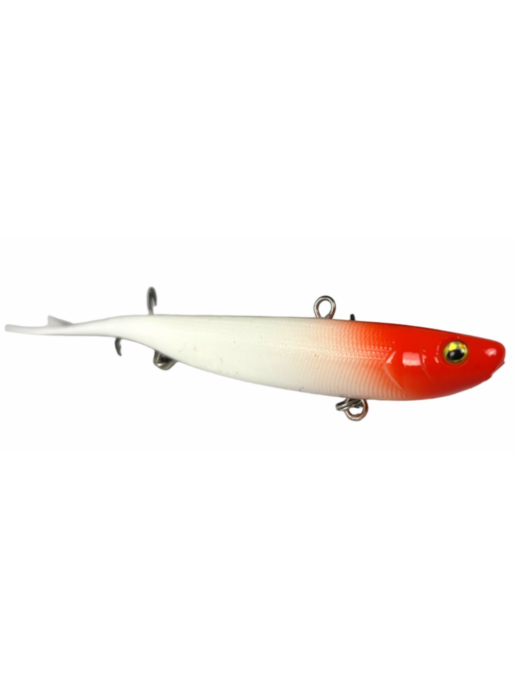 Баланслаг Jig It Whale Tail 130mm 22g цв. 005 Red head