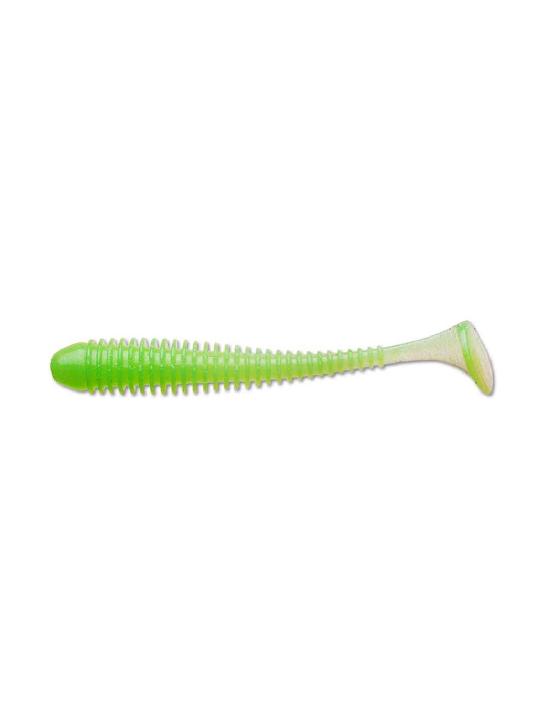 Приманка съедобная Keitech Swing Impact 3" EA#11 Lime Chartreuse Glow