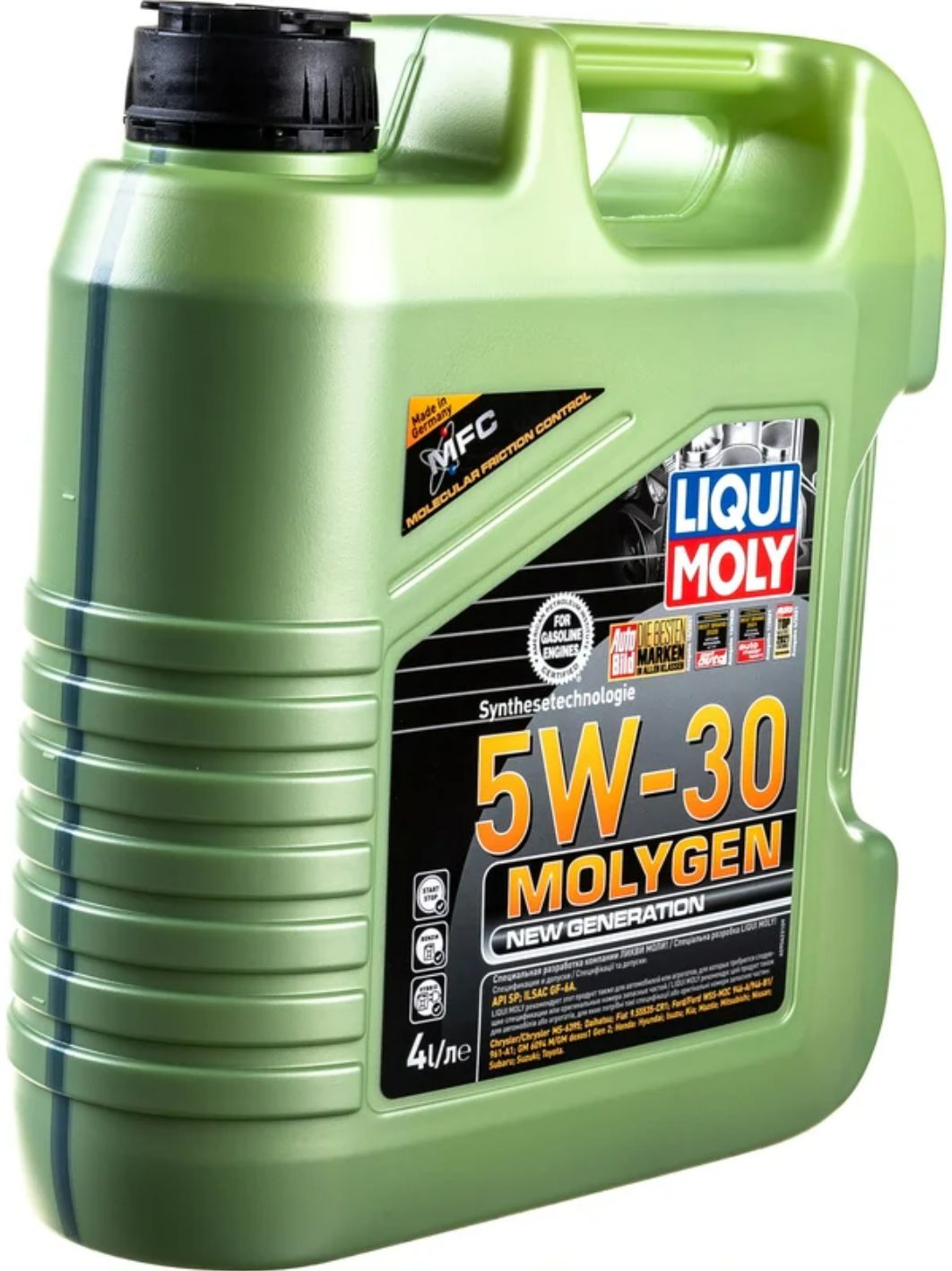 LIQUI MOLY "Molygen New Generation" 5W30 4L синтетическое моторное масло 9042