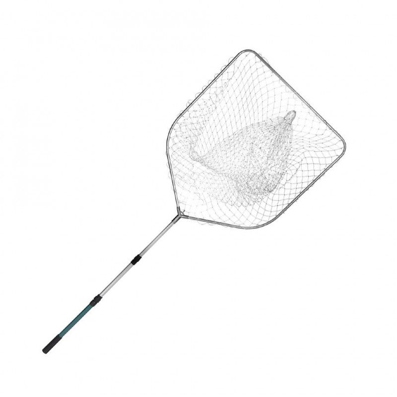 Подсачек телескопический L-2, 0м/d-80см сетка корд (HS-PY-025-80) 