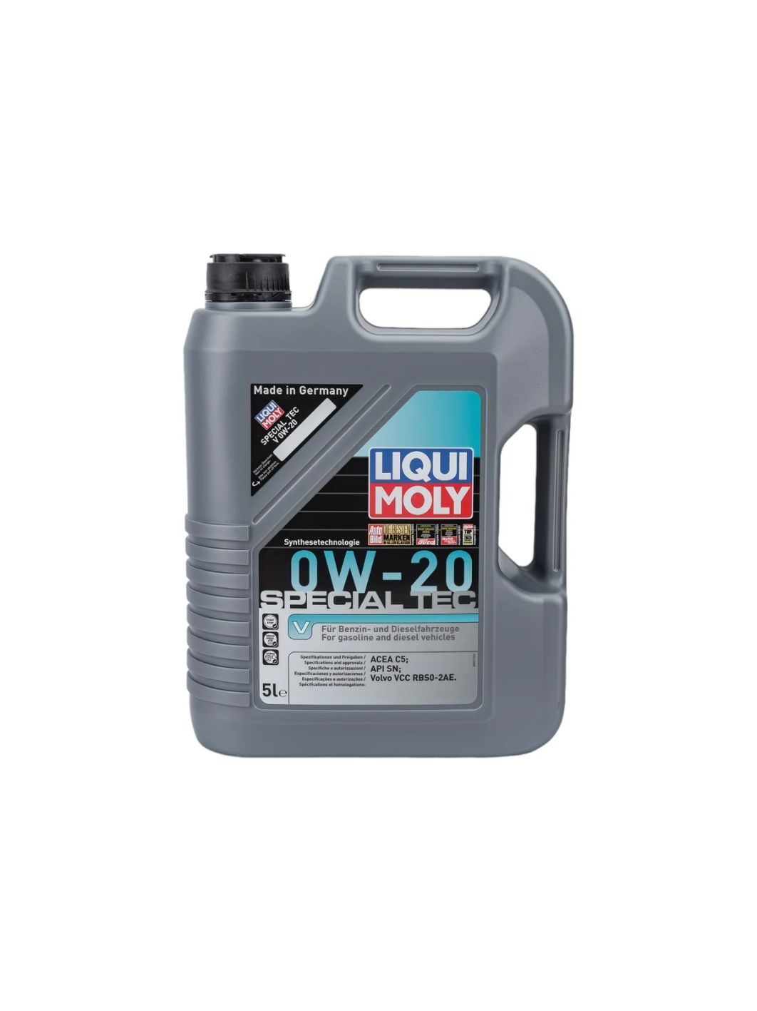 LIQUI MOLY "Special Tec V" 0W20 5L синтетическое моторное масло 20632