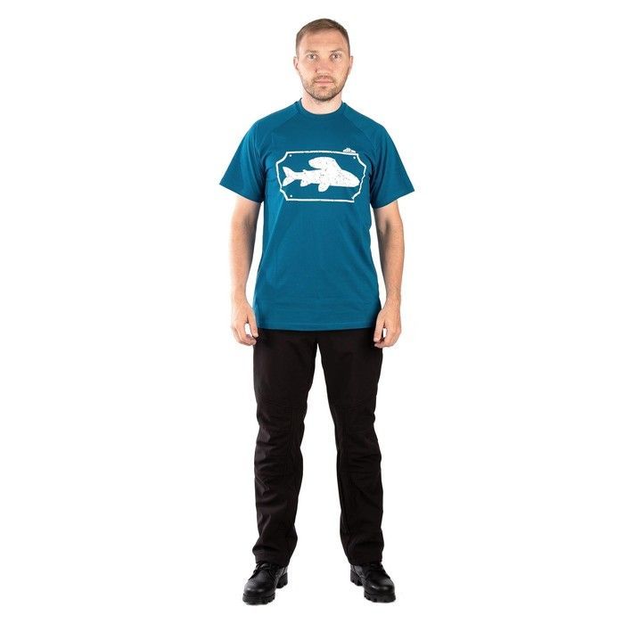 Футболка GRAYLING Siberian Silver (Сибериан Сильвер) (хлопок,  синий) (р-р XL)