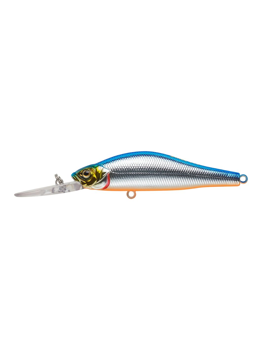 Воблер Минноу Strike Pro Archback Deep 100SP,  100 мм,  21, 4 гр,  Загл. 2, 0м.-5, 0м.,  Нейтральный,  цвет: 626E Blue Silver OB,  (EG-125BL-SP#626E)