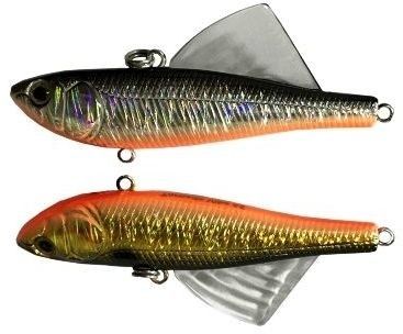 Виб Strike Pro Tornado Vibe 85 мм,  25, 6 гр,   A70-613-SBO Double Silver/Smoked