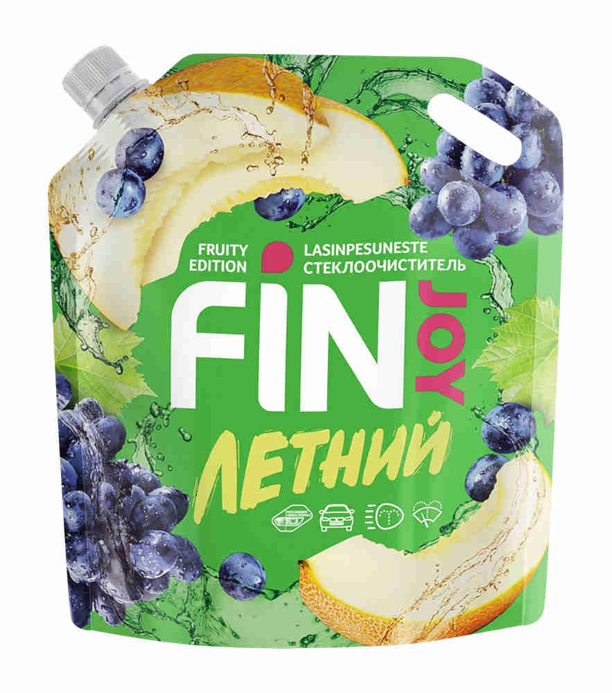 Очиститель стекла FIN JOY FRUITY летний 4л (дыня+виноград) DP