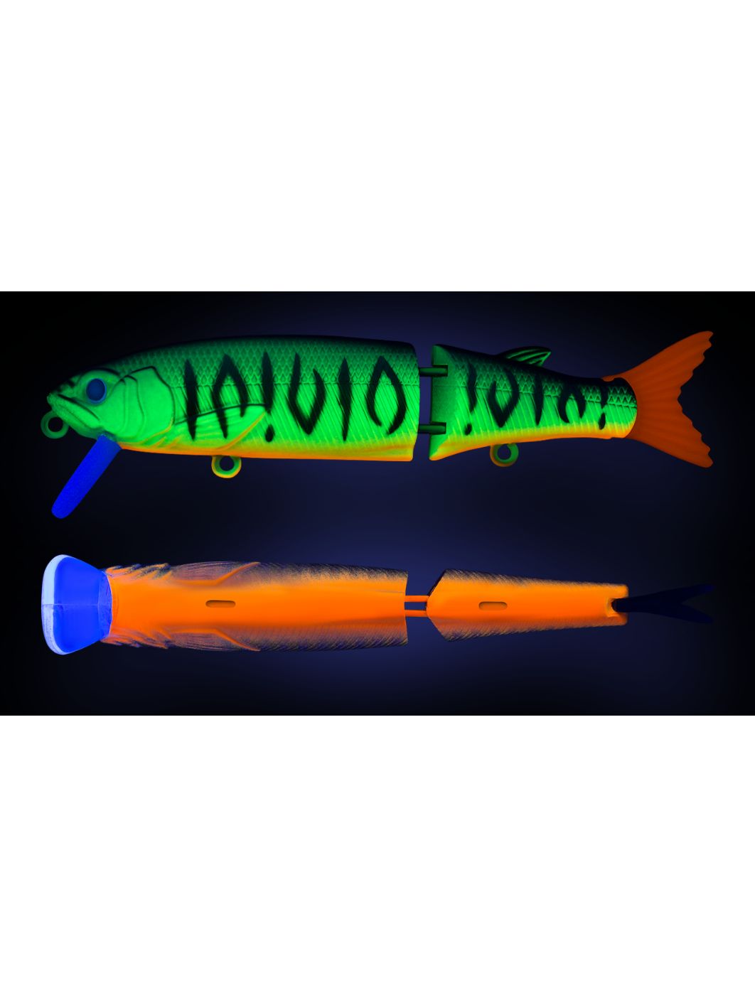 Воблер Составной Strike Pro Glider 105,  105 мм,  14, 4 гр,  Загл. 0, 3м.-0, 8м.,  Нейтральный,  цвет: GC01S Mat Tiger,  (EG-157-SP#GC01S)