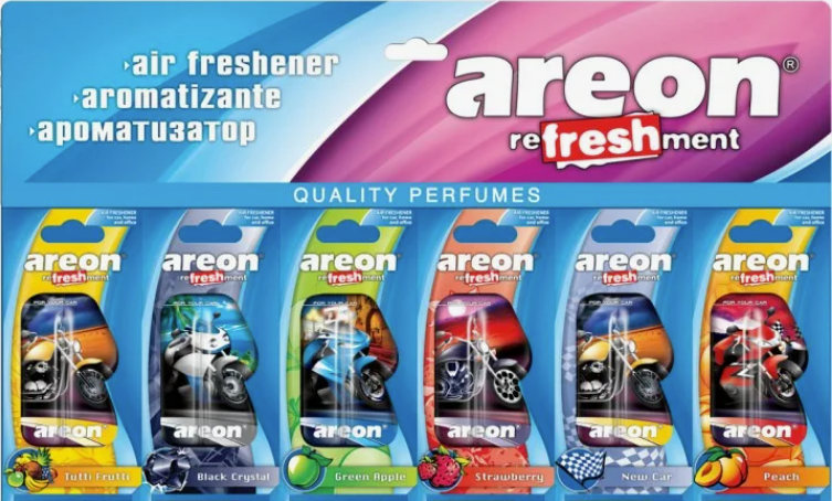 Ароматизатор "AREON" гелевый MOTO (1шт.)