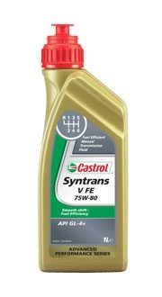 CASTROL 75W80 GL-4+ Syntrans/Transmax Manual V 1L синтетическое трансмиссионное масло