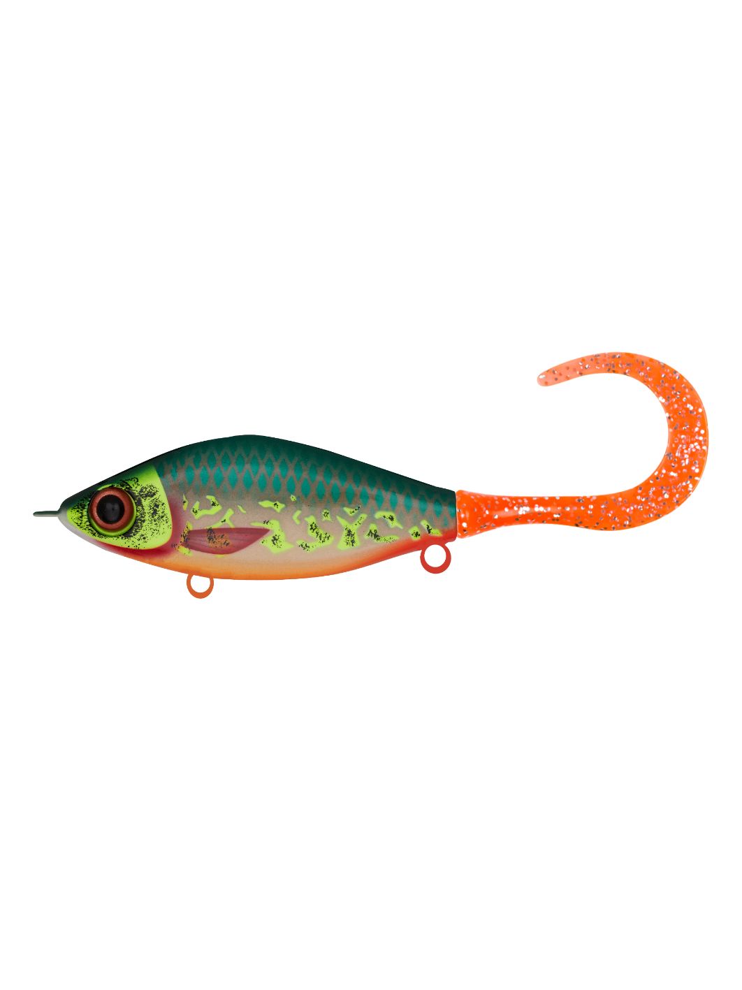 Воблер Джеркбейт Strike Pro Guppie Downsize Sinking,  90 мм,  35, 7 гр,  Загл. 0, 5м.-1, 5м.,  Тонущий,  цвет: C780F The Saint,  (EG-208B#C780F)