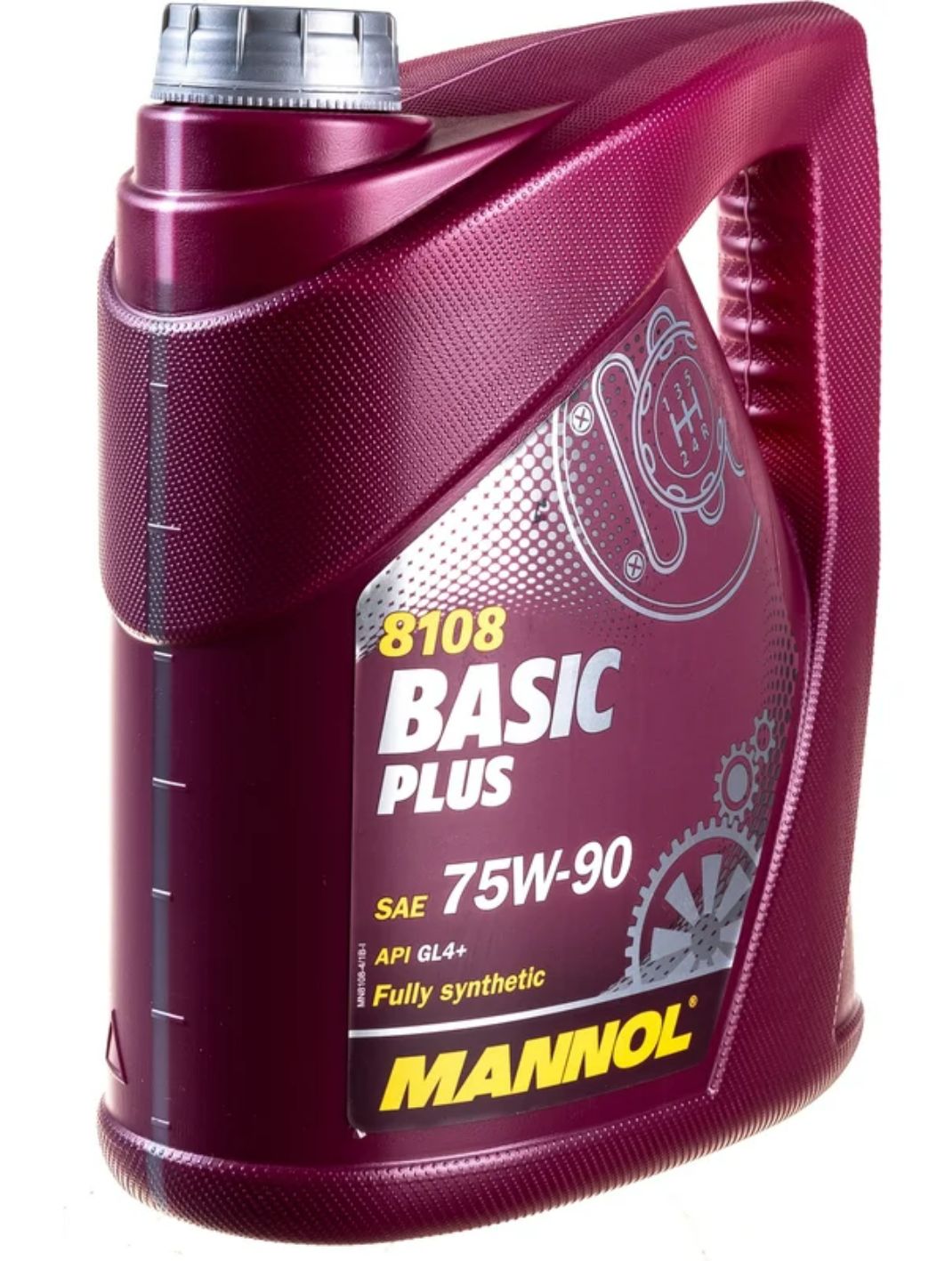 MANNOL Basic Plus 75W90 GL-4+ 8108 4л синтетическое трансмиссионное масло