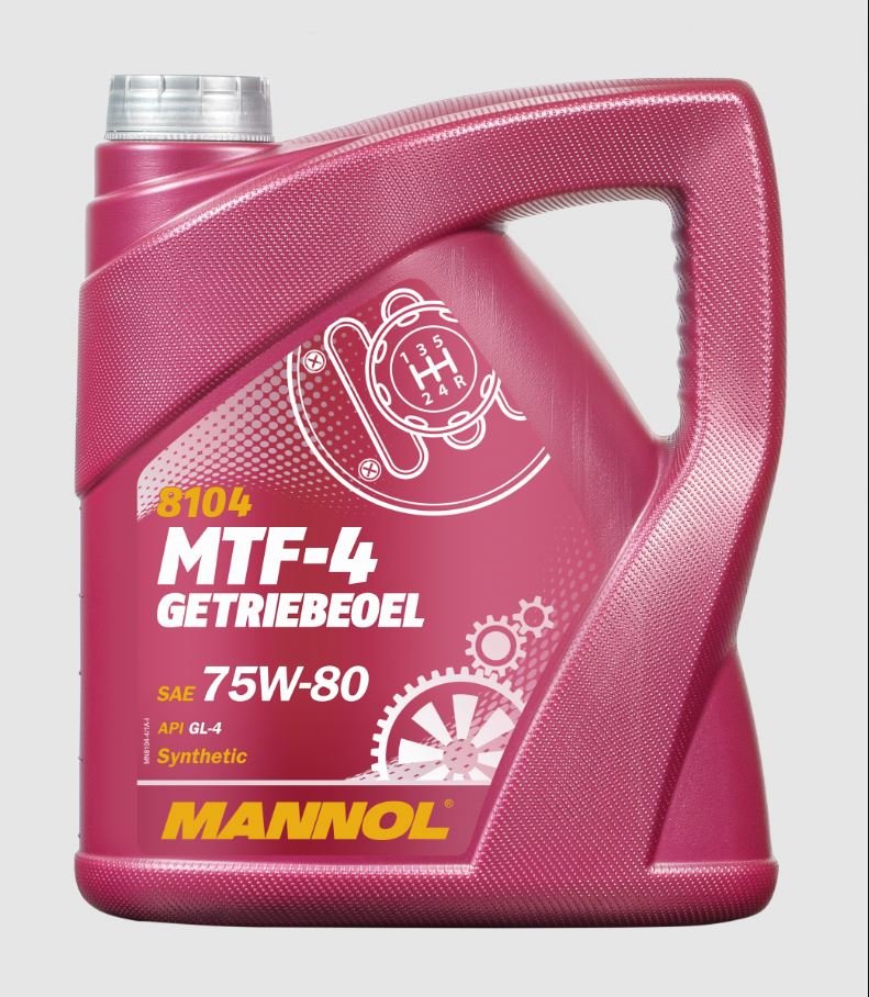MANNOL MTF-4 Getriebeoel 75W80 GL-4 8104 4л синтетическое трансмиссионное масло